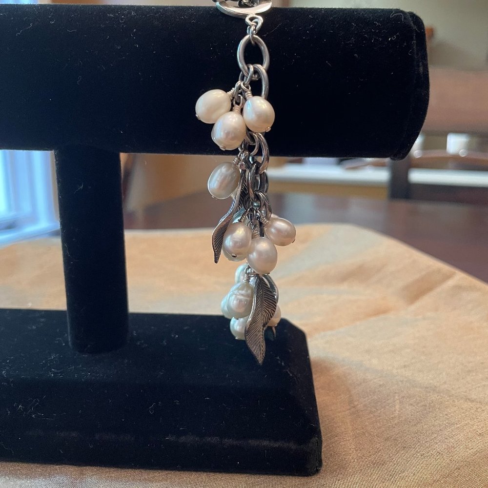 Silpada B1631 Freshwater Pearl and Sterling Silver Bracelet